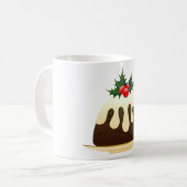 Weihnachtspudding Kaffeetasse (Vorderseite Links)
