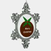Weihnachtspudding Maßgeschneiderte Ornamente (Links)