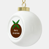 Weihnachtspudding Maßgeschneiderte Ornamente (Rechts)