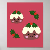 Weihnachtspudding Poster (Vorne)