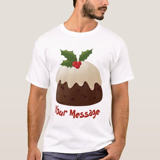 Weihnachtspudding-T - Shirt (Vorderseite)