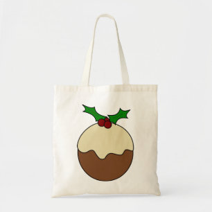 Weihnachtspudding Tragetasche