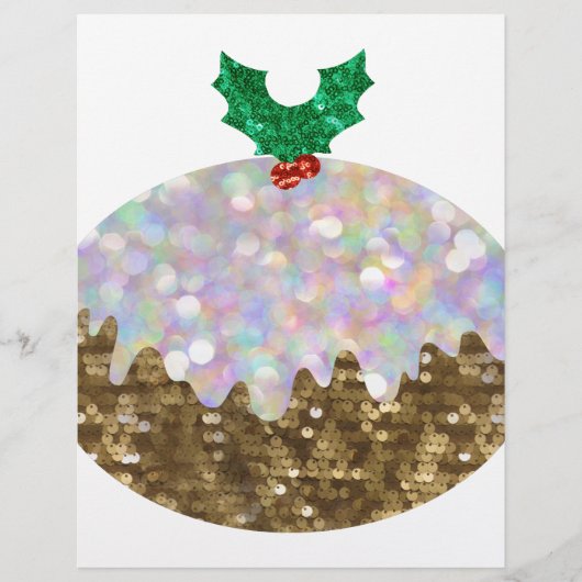 Weihnachtspuddings Briefkopf (Vorderseite)