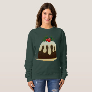 Weihnachtspuddings Frauen Sweatshirt