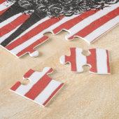 Weihnachtspudel Puzzle (Seite)