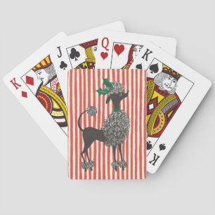 Weihnachtspudel Spielkarten