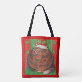 Weihnachtspuffer auf der ganzen Tasche (Rückseite)