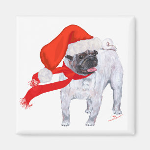 Weihnachtspug Magnet