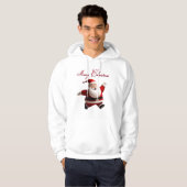 Weihnachtspulli Hoodie (Vorne ganz)