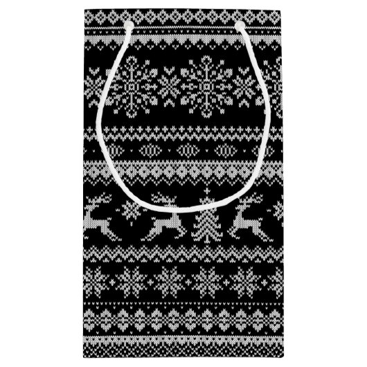 Weihnachtspulli Kleine Geschenktüte (Rückseite)