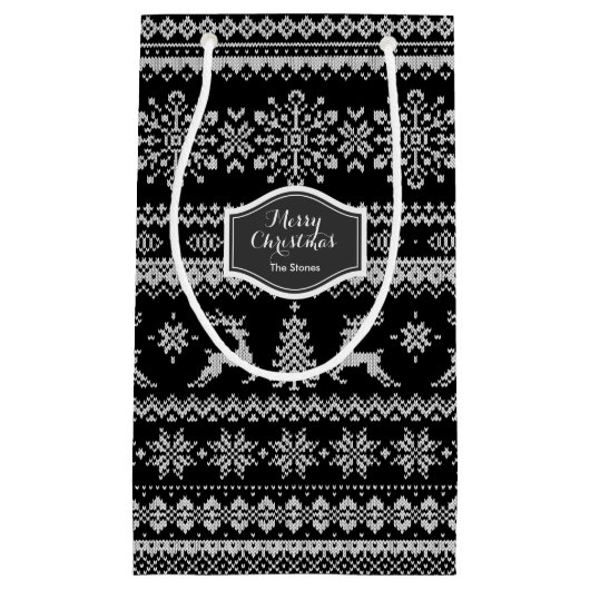 Weihnachtspulli Kleine Geschenktüte (Vorderseite)