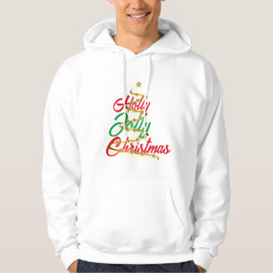 Weihnachtspulli Unisex Kapuzenpullover Hoodie