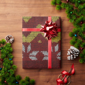 Weihnachtspullover Geschenkpapier