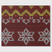 Weihnachtspullover Geschenkpapier (Flach)