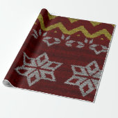 Weihnachtspullover Geschenkpapier (Ungerollt)