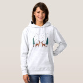 Weihnachtspullover hoodie (Vorne ganz)