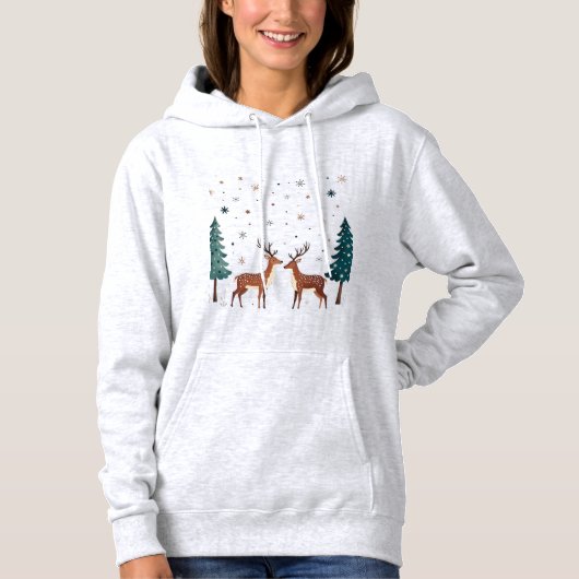 Weihnachtspullover hoodie (Vorderseite)