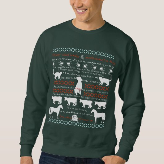 Weihnachtspullover Sweatshirt (Vorderseite)