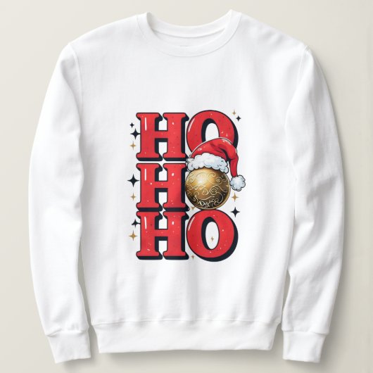 Weihnachtspullover Sweatshirt (Design vorne)