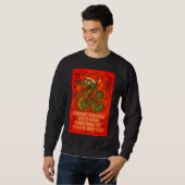 Weihnachtspullover Weihnachten bis Chinesisches Ne Sweatshirt (Vorne ganz)