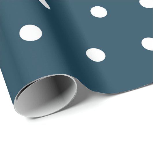 Weihnachtspunkte Geschenkpapier (Rolleneckpunkt)