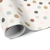 Weihnachtspunkte Geschenkpapier (Rolleneckpunkt)