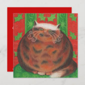 Weihnachtspuppe Einladung (Vorne/Hinten)