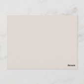 Weihnachtspuppen Postkarte (Rückseite)
