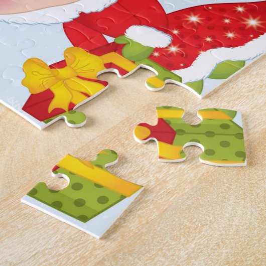 Weihnachtspuzzle für Kinder Puzzle (Seite)
