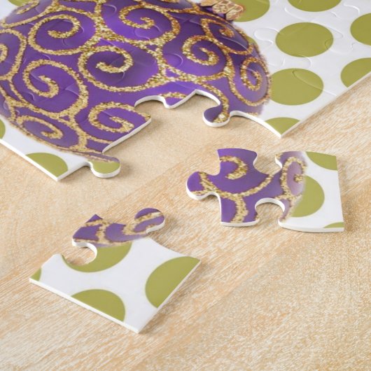 Weihnachtspuzzle Gold Engel Puzzle (Seite)