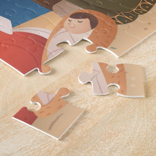 Weihnachtspuzzle Puzzle (Seite)