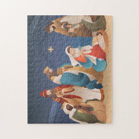 Weihnachtspuzzle Puzzle (Vertikal)