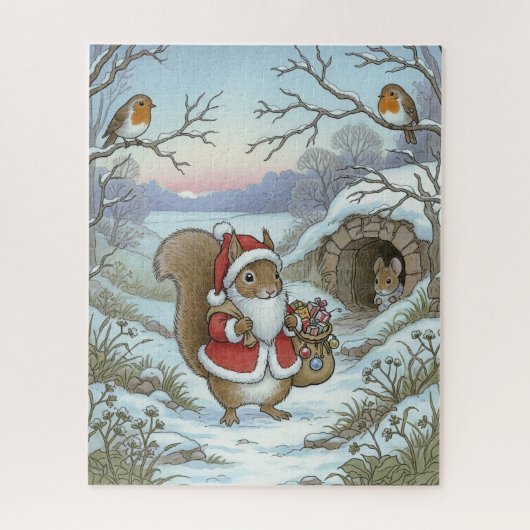 Weihnachtspuzzle Puzzle (Vertikal)