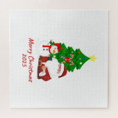 Weihnachtspuzzle Puzzle (Horizontal)