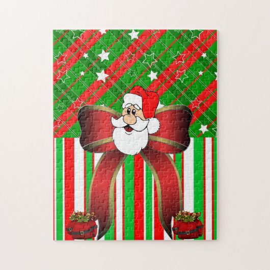 Weihnachtspuzzle Santa Puzzle (Vertikal)