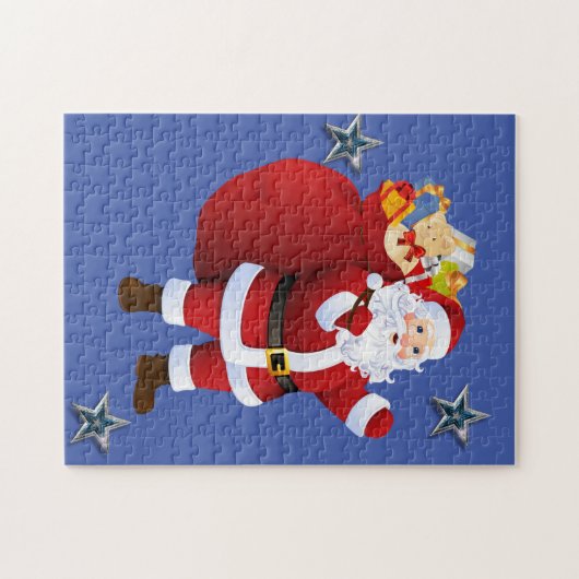 Weihnachtspuzzle Santa Puzzle (Horizontal)