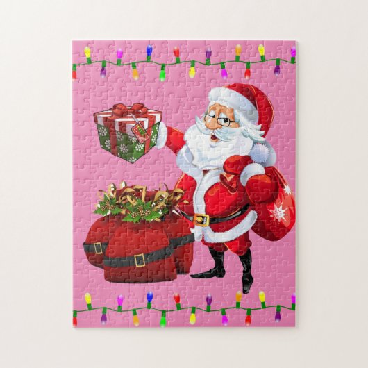 Weihnachtspuzzle Santa Puzzle (Vertikal)