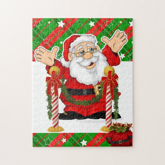 Weihnachtspuzzle Santa Puzzle (Vertikal)
