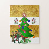 Weihnachtspuzzle Snowman Puzzle (Vertikal)