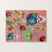 Weihnachtspuzzle Teddy Bär Puzzle (Horizontal)