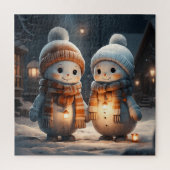 Weihnachtspuzzles für Kinder Puzzle (Vertikal)