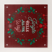 Weihnachtspuzzlespiel Klingel-Bell vollständig Puzzle (Horizontal)