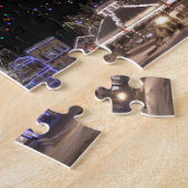 Weihnachtspuzzlespiel:  'Nordlichter Puzzle (Seite)