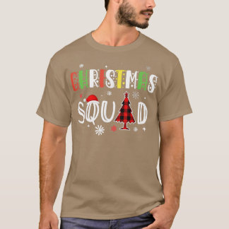 Weihnachtsquadad Familie Matching Pajamas Xmas T-Shirt