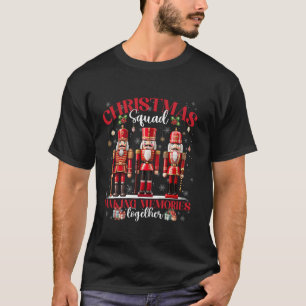 Weihnachtsquadrat Nutcracker Xmas Matching Family T-Shirt