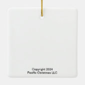 Weihnachtsquirrel Fairy Ornament (Rückseite)