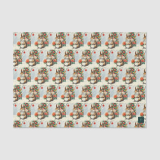 Weihnachtsquirrel Tissue Seidenpapier