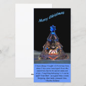 Weihnachtsquotes 6 feiertagskarte (Vorne/Hinten)