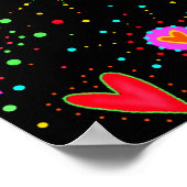 Weihnachtsquottanz Frostische Liebe Jesus Poster (Ecke)