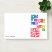 Weihnachtsrabatte Post-it Klebezettel (Büro)